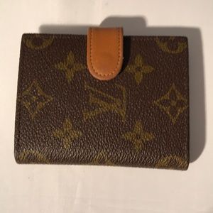 Vintage 70s Louis Vuitton Snap Credit Card Holder